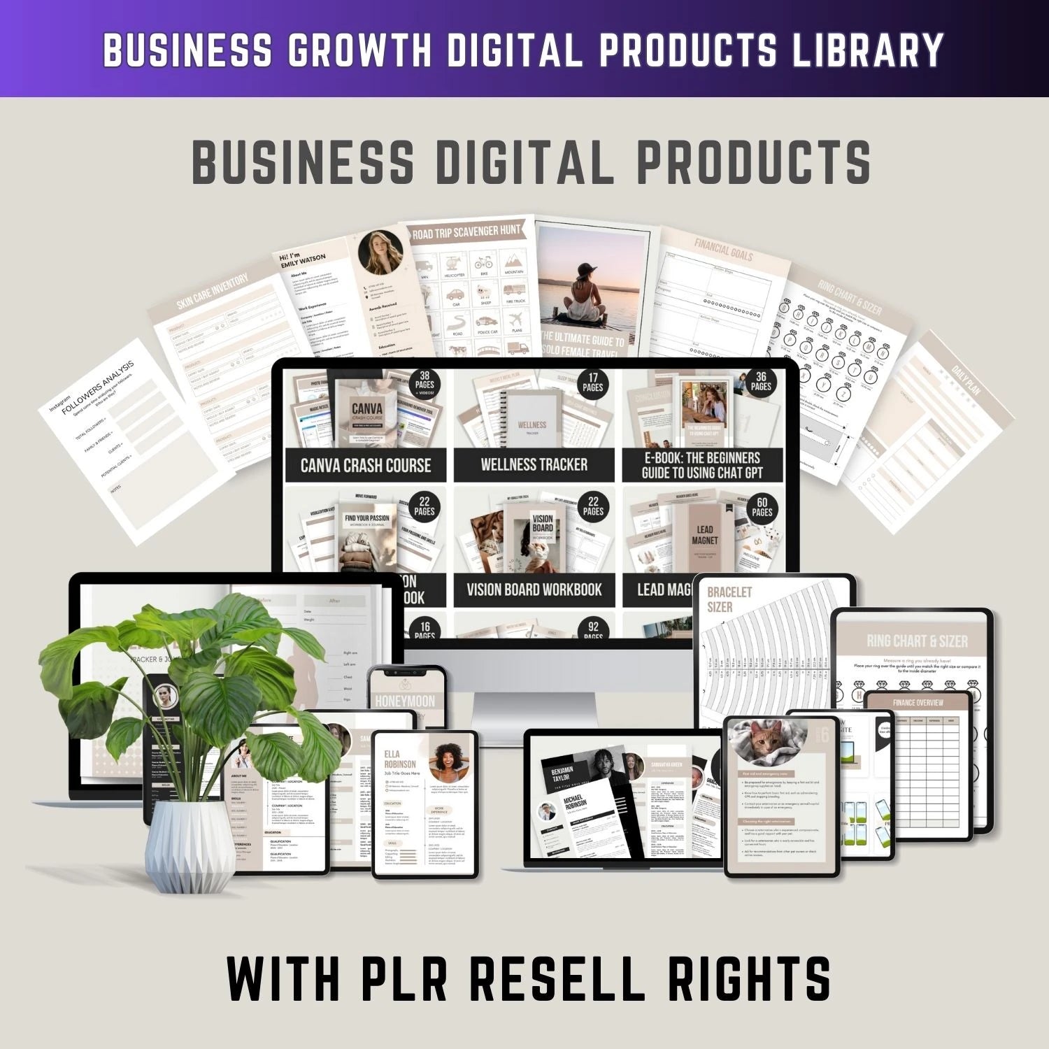 Biz Growth Digital Product Library