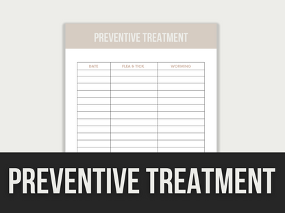 preventive treatment