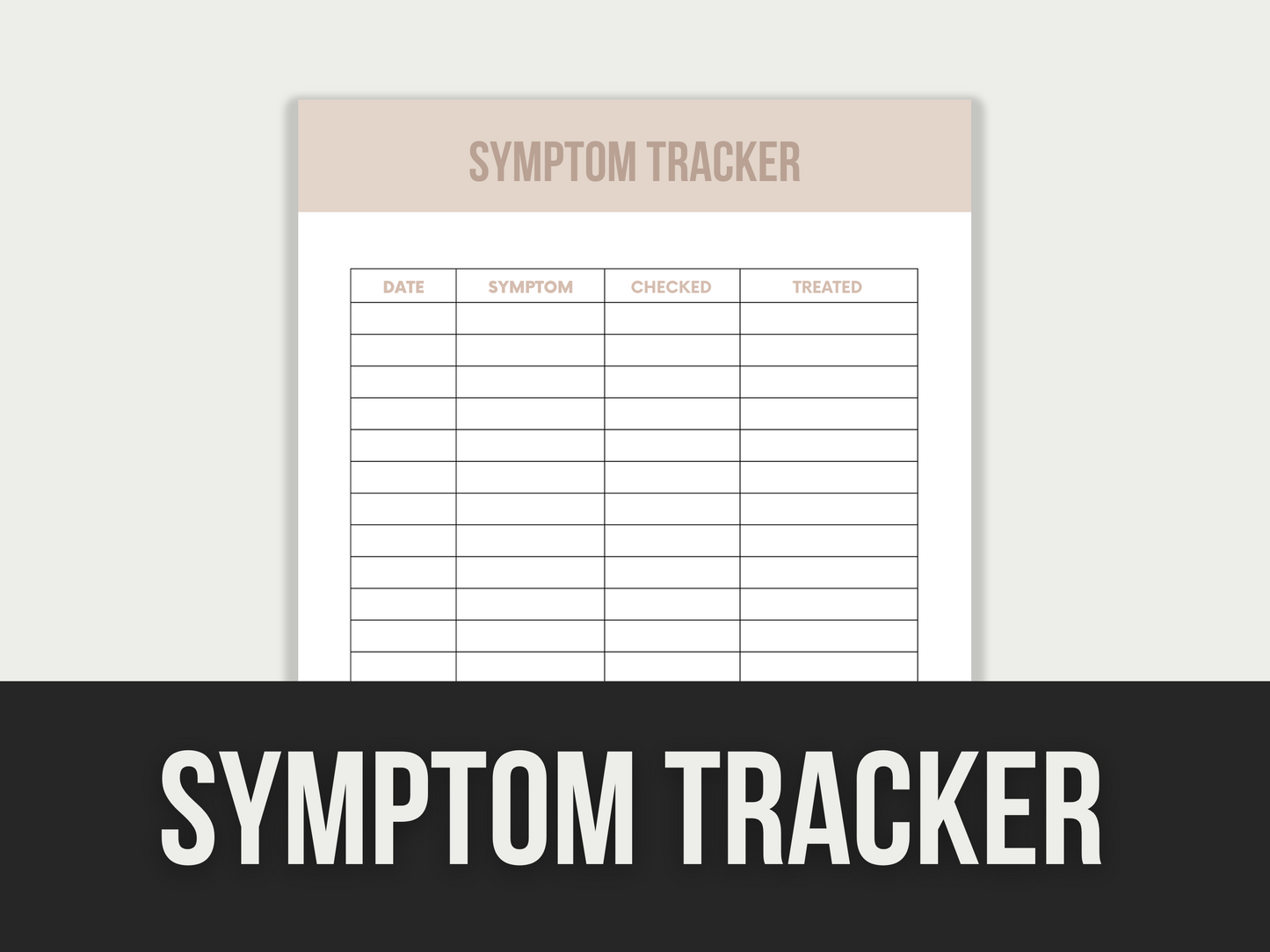 symptom tracker