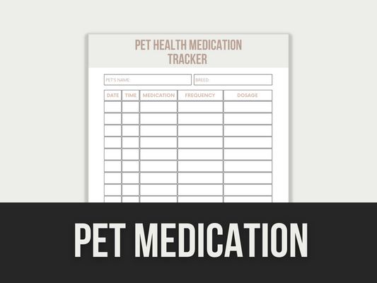 pet medication