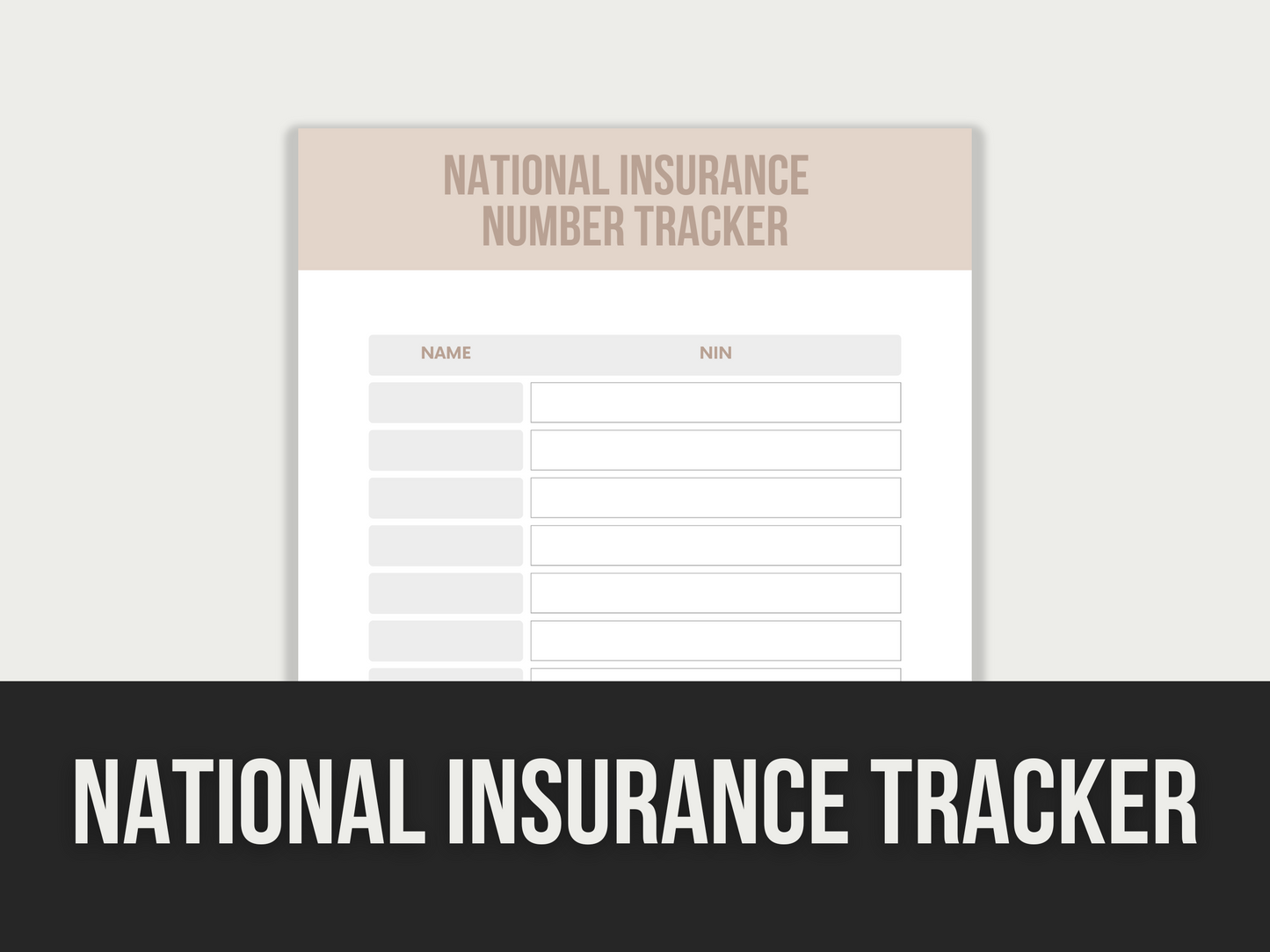 national insurance tracker