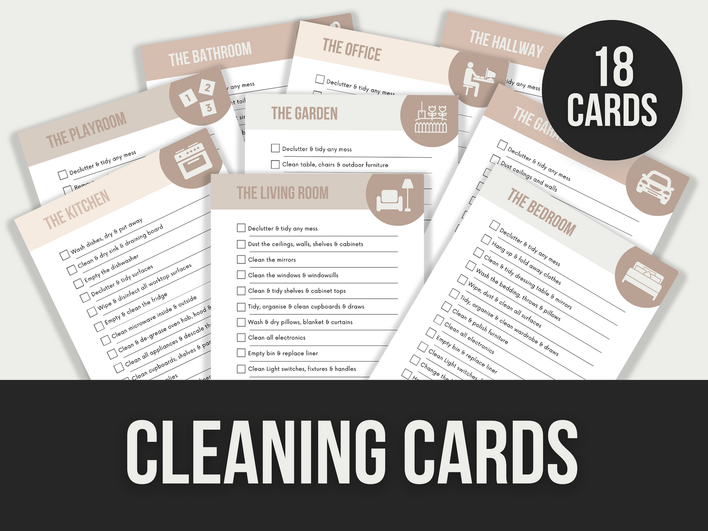 cleaning cards