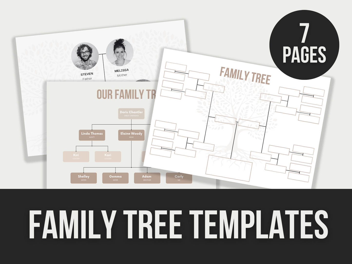 family tree templates