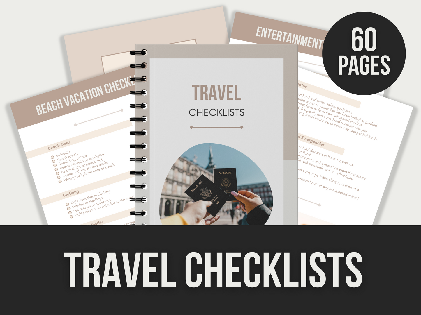 travel checklists