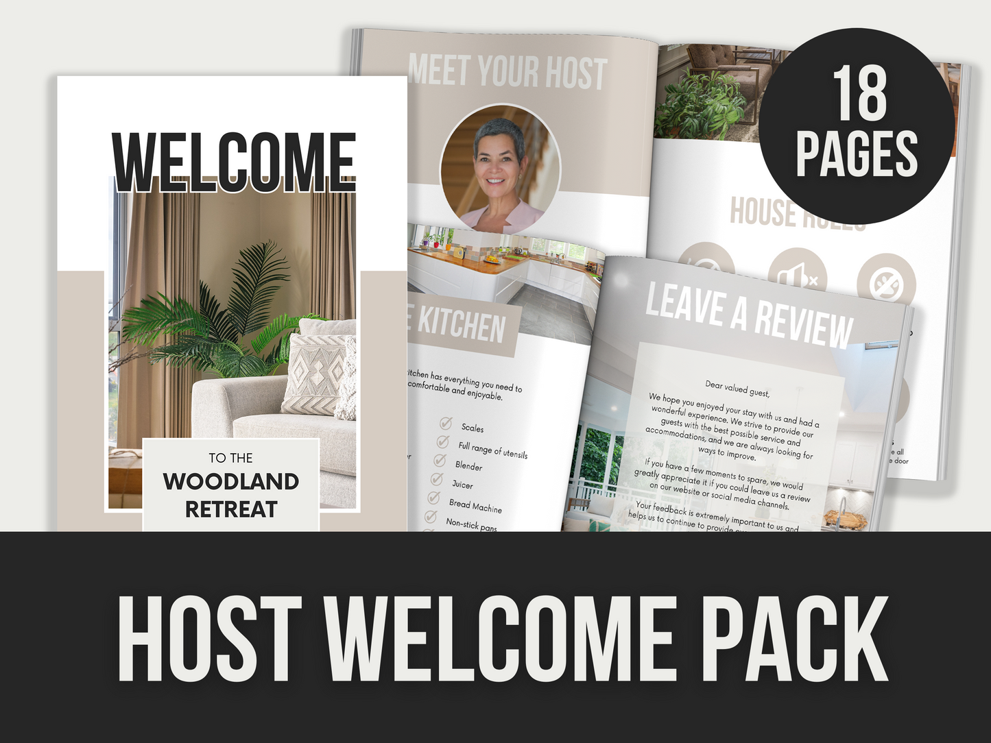 host welcome pack