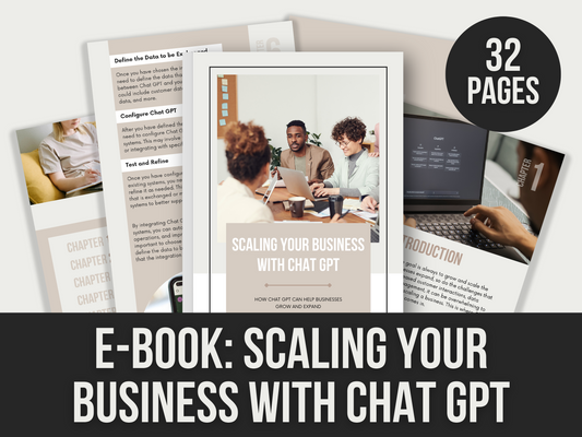 e-book: Scaling your business with ChatGPT