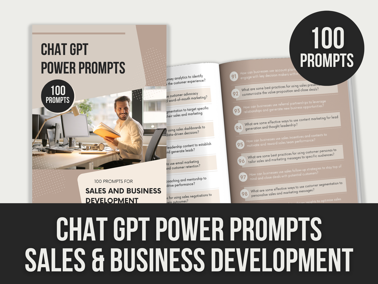 chatgpt power prompts sales & business