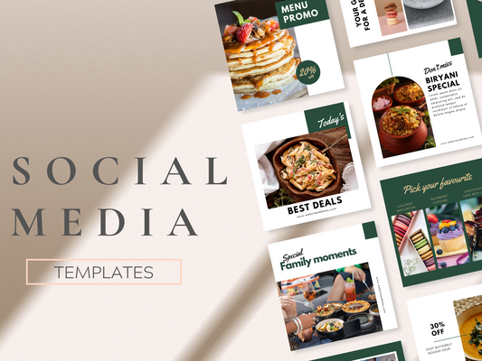 Restaurant Food Social Media Post