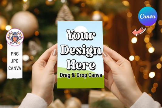 Christmas Card Mockup 2