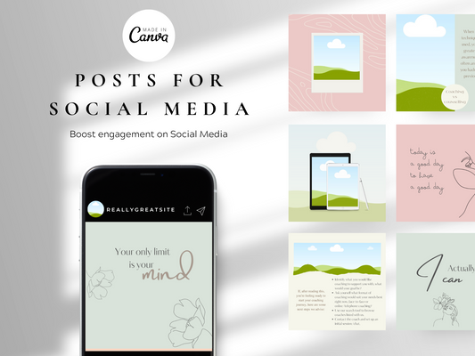 Coach Business Social Media IG Templates