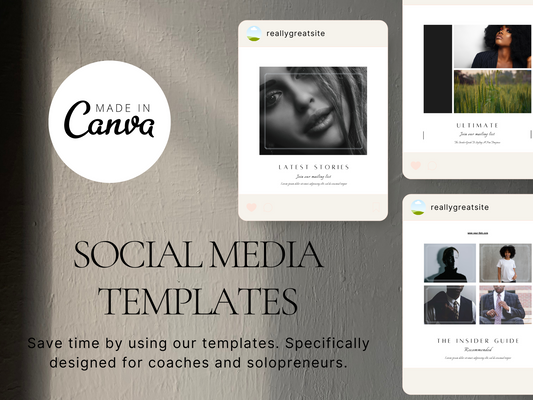 Canva Magnificence Social Media Instagram