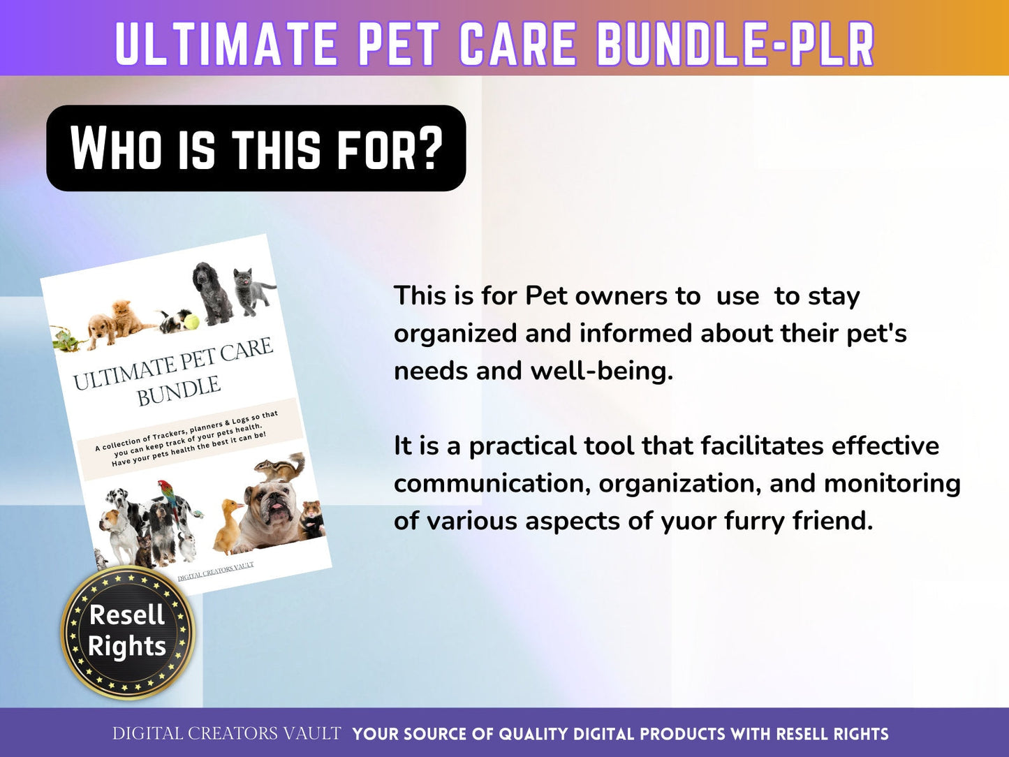 Pet Wellness Journal - Personalized Dog & Cat Care Planner, Health and Vaccination Tracker, Animal Exercise Diary