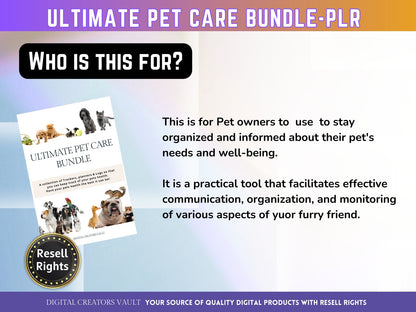 Pet Wellness Journal - Personalized Dog & Cat Care Planner, Health and Vaccination Tracker, Animal Exercise Diary