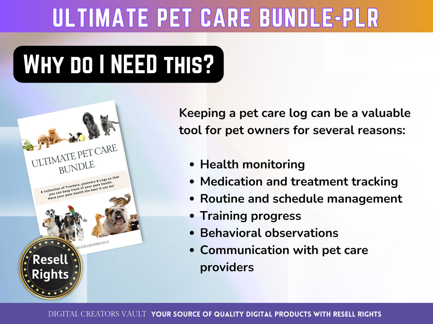 Pet Wellness Journal - Personalized Dog & Cat Care Planner, Health and Vaccination Tracker, Animal Exercise Diary