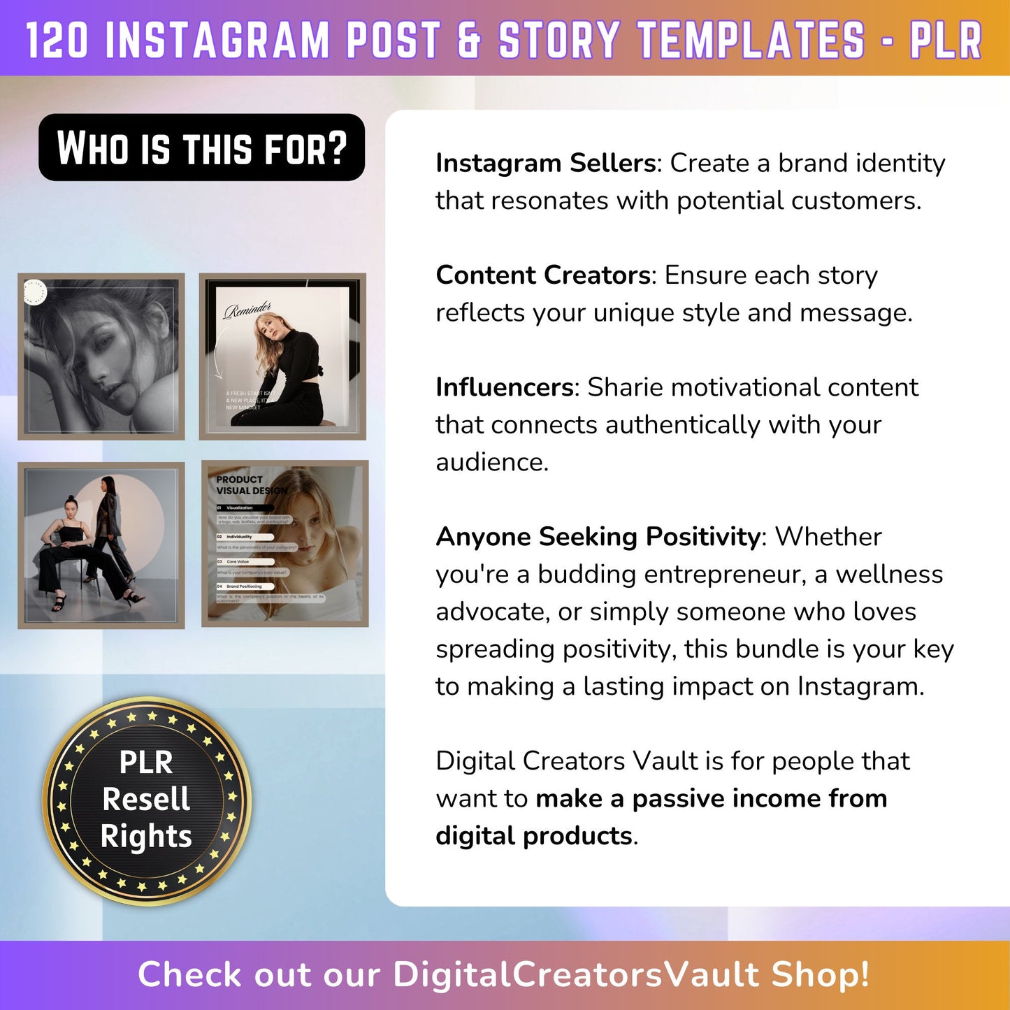 120 Ava Instagram Reel Templates | Aesthetic Reels | Reels Canva templates | Content Creator Reel - PLR